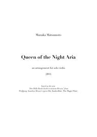 Queen of the night aria